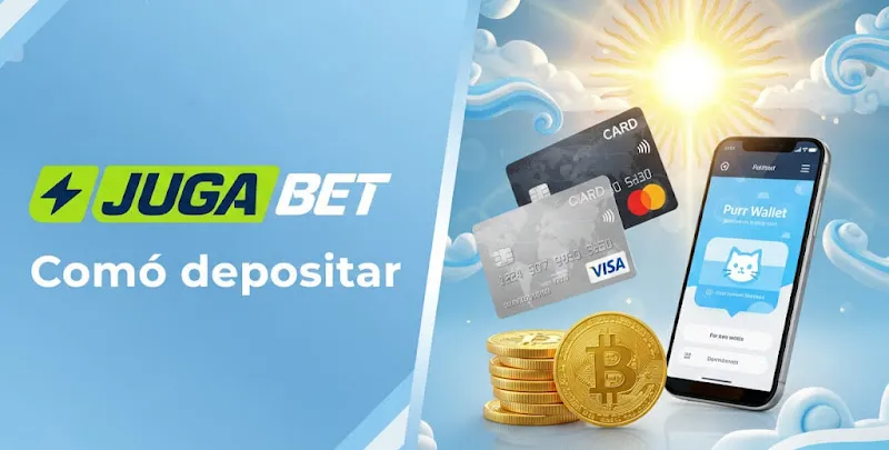 Cómo depositar y retirar dinero en Jugabet